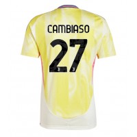 Juventus Andrea Cambiaso #27 Replica Away Shirt 2024-25 Short Sleeve